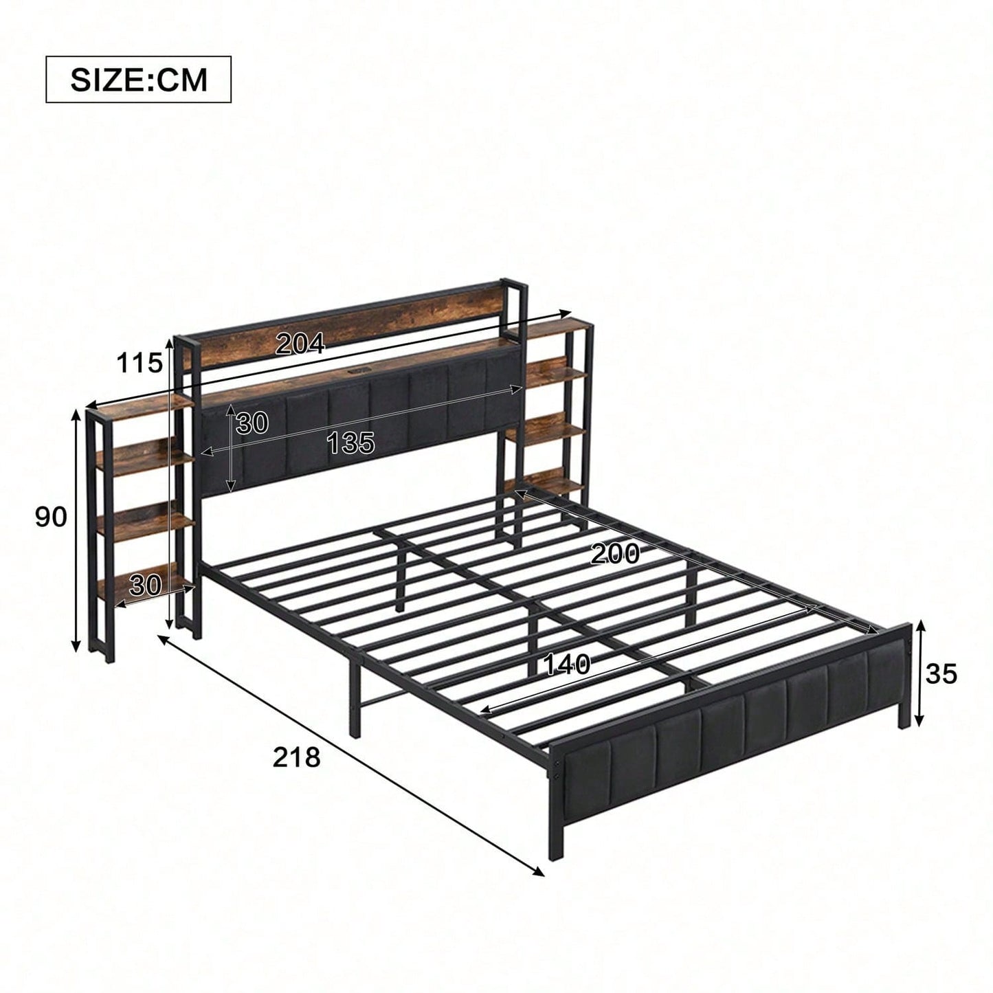 Cornici per letto