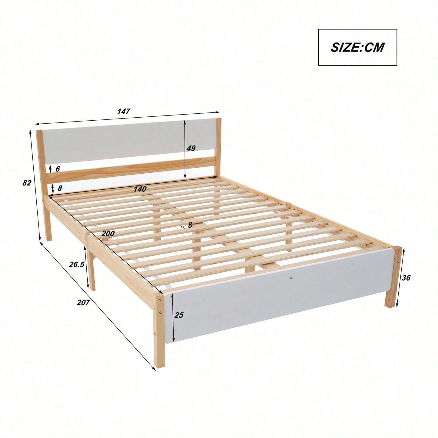 Cornici per letto