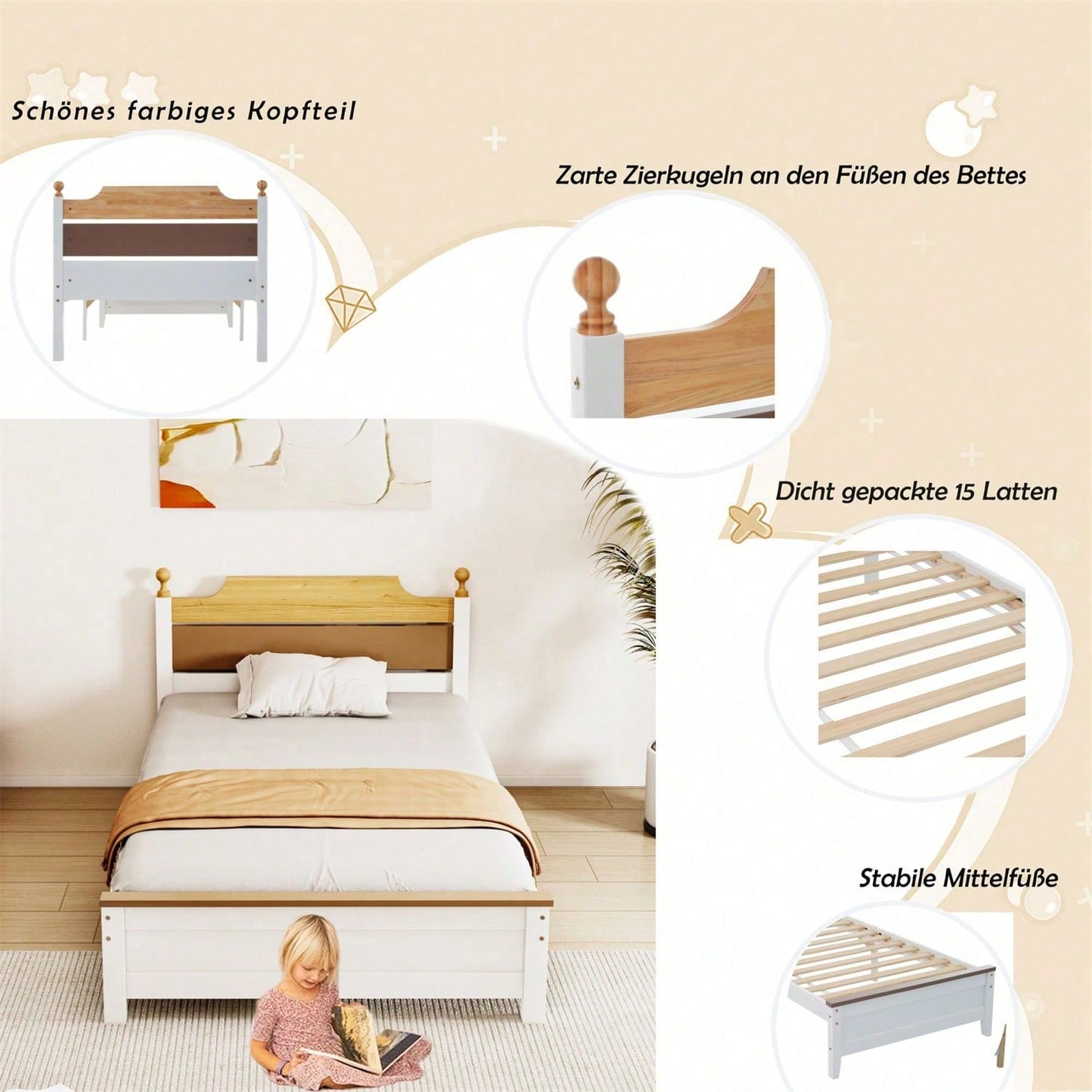 Cornici per letto