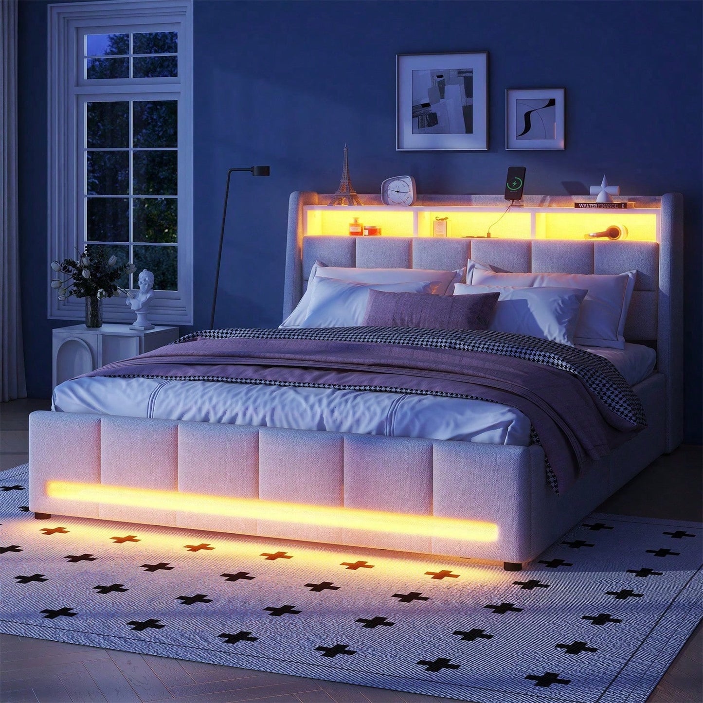 Cornici per letto