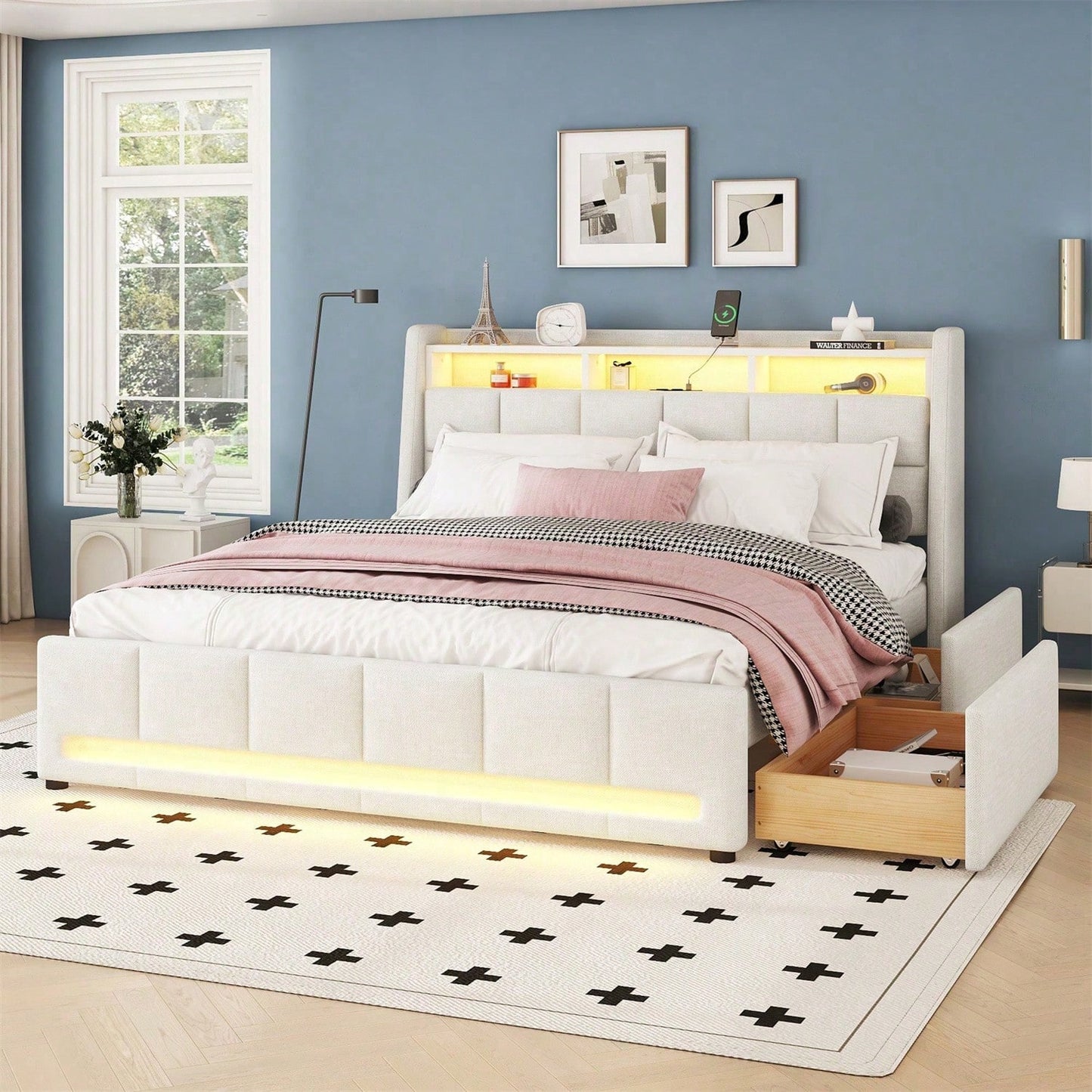 Cornici per letto