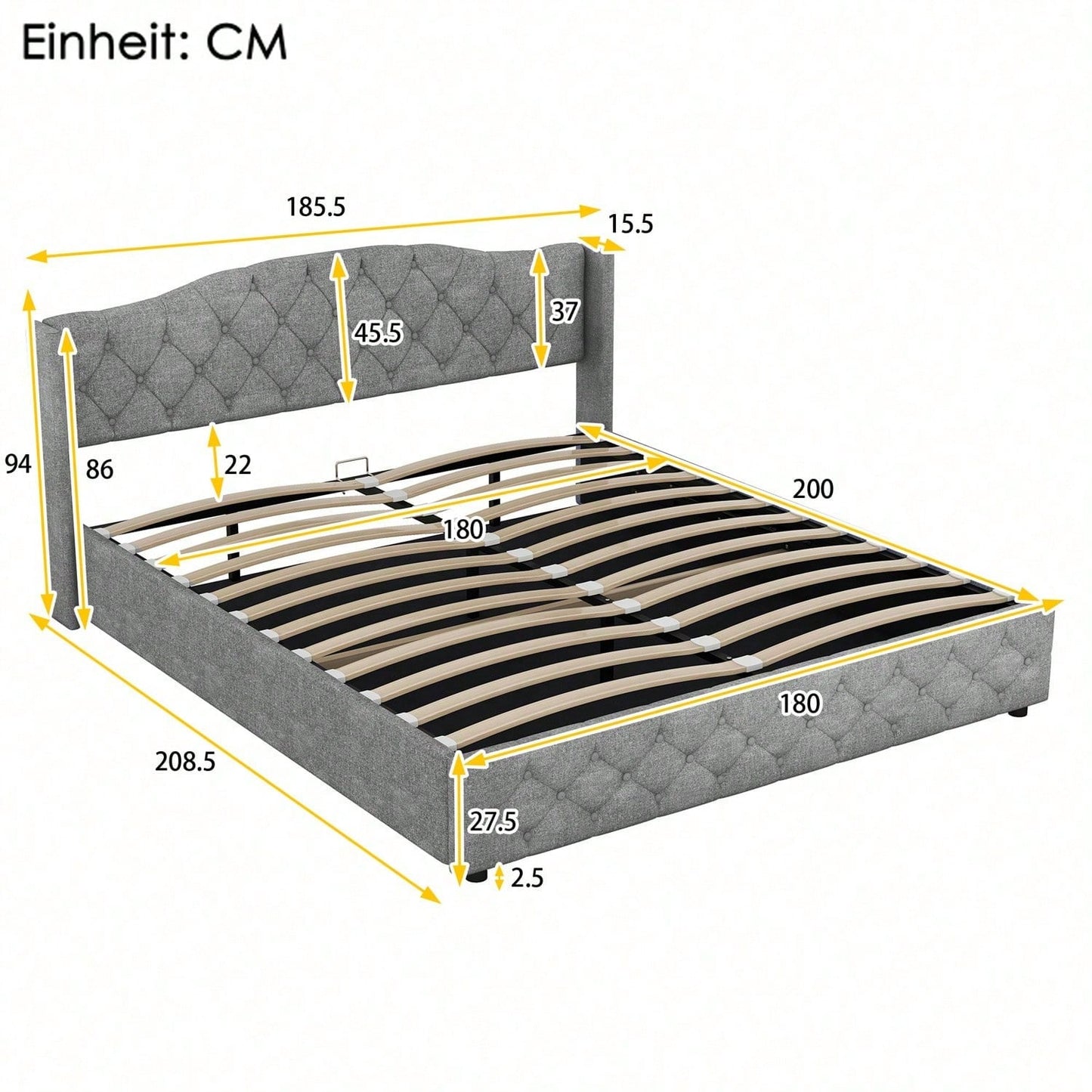 Cornici per letto