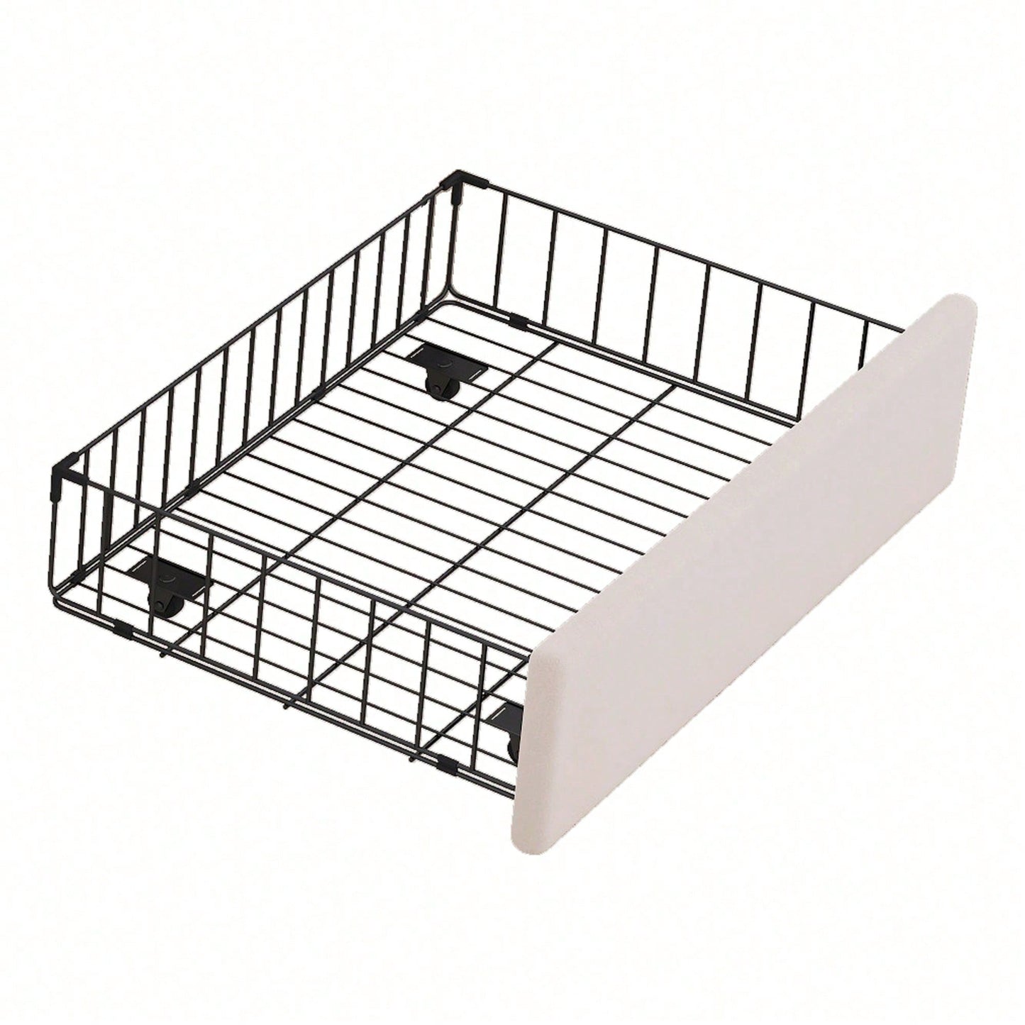 140*200cm Flachbett, gepolstertes Bett, Beleuchtung auf beiden Seiten des Bettes, vier Schubladen am Ende des Bettes, großer Stauraum, Farbe beige