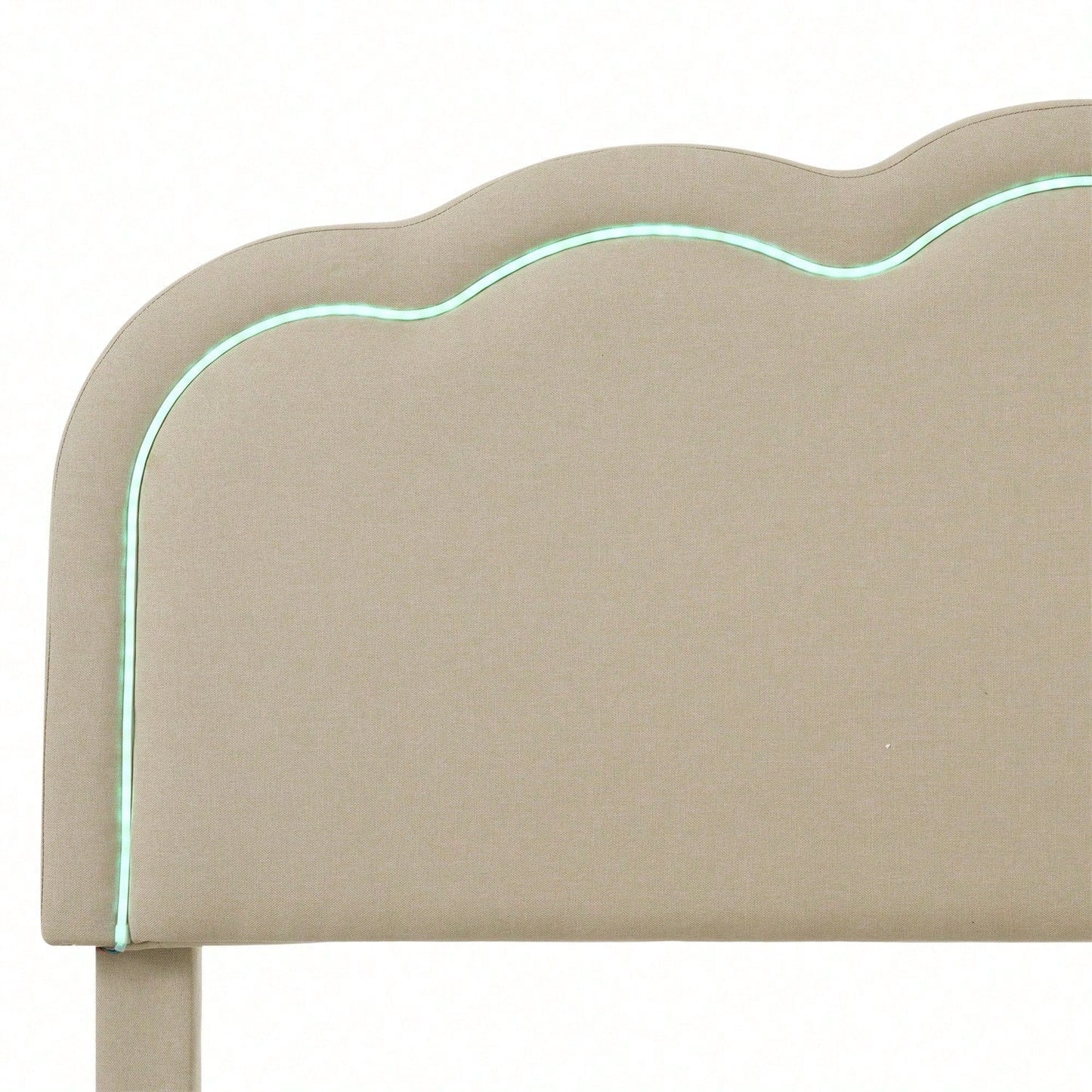Polsterbett LED Einzelbett 90 x 200cm, Bettgestell mit Lattenrost und Verstellbares Kopfteil, Gepolstertes bett in Rosa,Bettrahmen Jugendbett für Schlafzimmer Gästezimmer-Samt