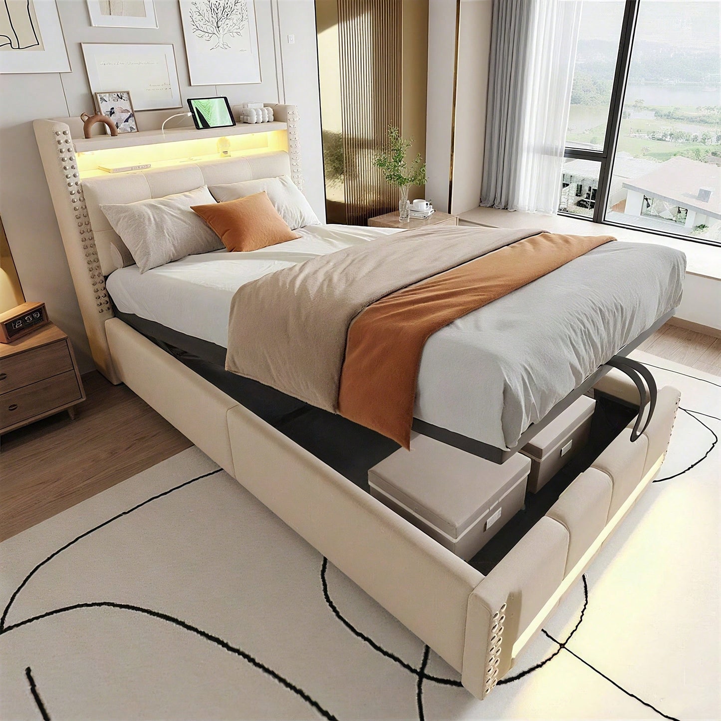 Cornici per letto