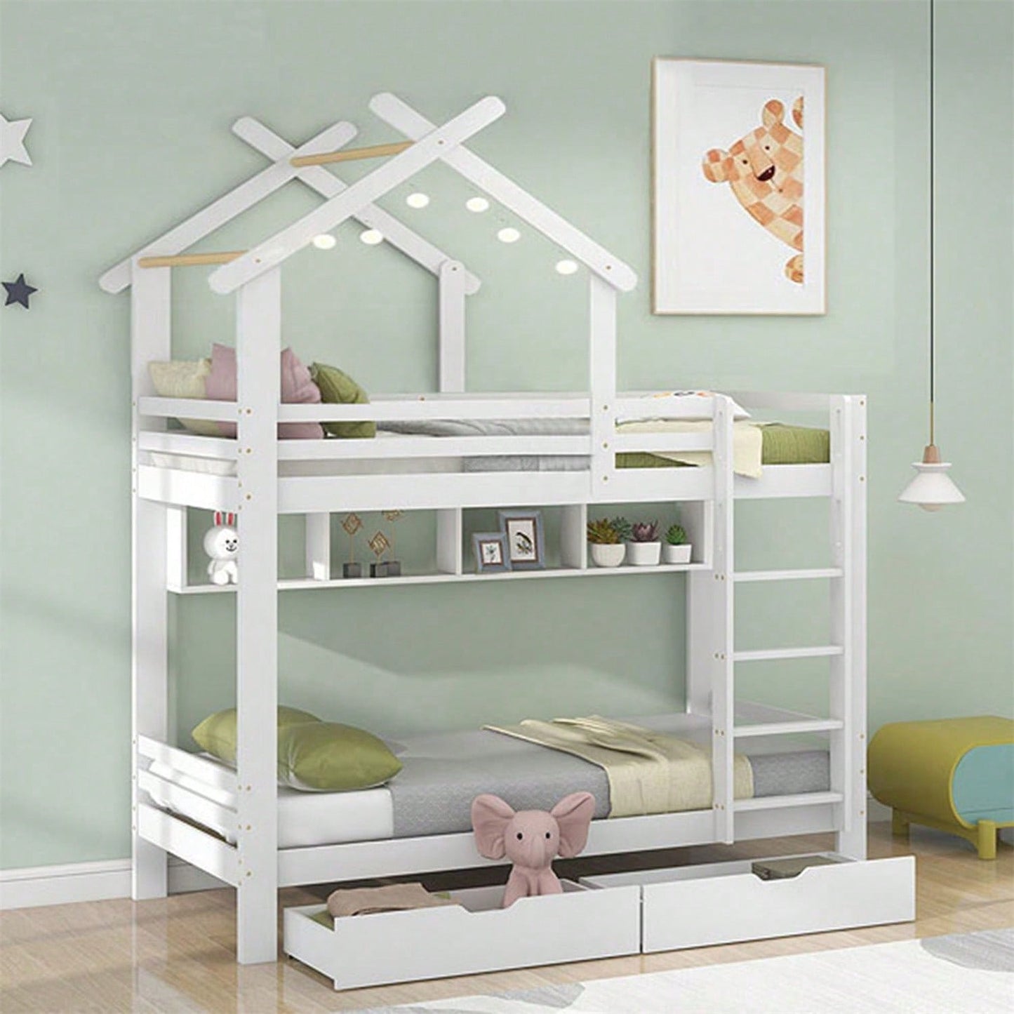 Cornici per letto, testiere e pediere per bambini