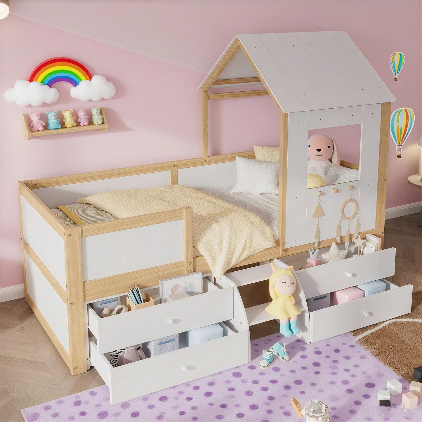Cornici per letto, testiere e pediere per bambini
