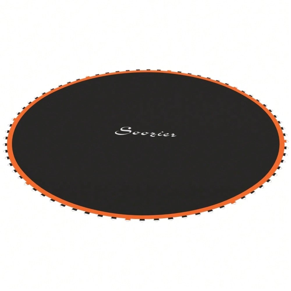 SPORTNOW Trampolin-Matte, Runde Sprungplane, Polypropylen, Orange