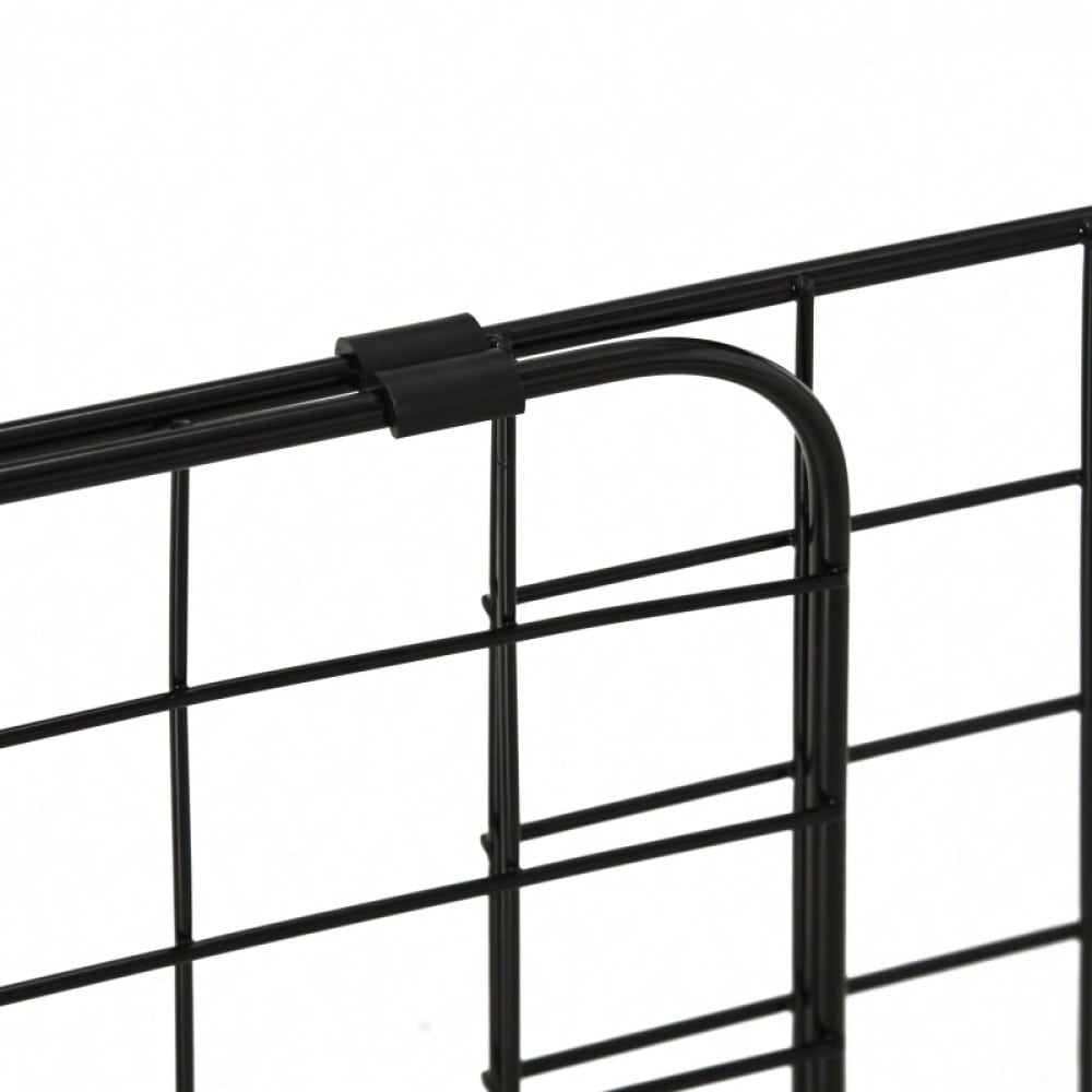PawHut Autoschutzgitter für Hunde, Universelles Trenngitter für den Kofferraum, Stufenlos verstellbar von 91-152 cm Breite, Höhe 30 cm, Einfache Montage, Hunde-Gitter für Auto