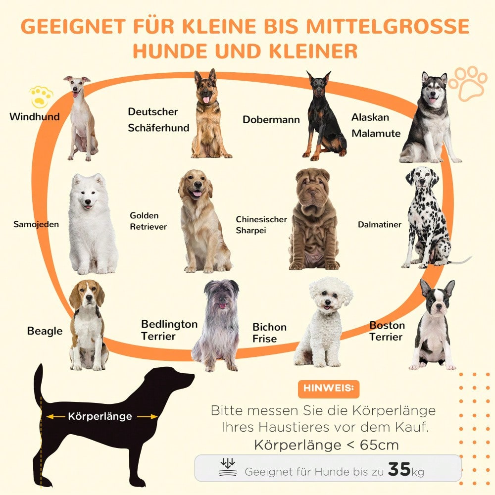Hundekäfig für extra große Hunde mit Schloss | Sicherer Haustierkäfig mit Magnettür & Fenster | Robustes Hundehaus & Transportbox für Zuhause | Grau | von PawHut