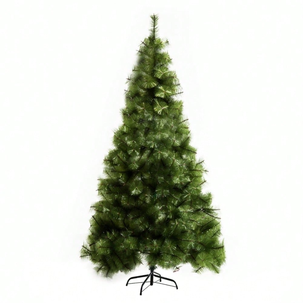 Künstlicher Weihnachtsbaum 210 cm mit 505 Spitzen, inkl. Metallständer, für Innenbereich - Premium Weihnachtsdeko von HOMCOM