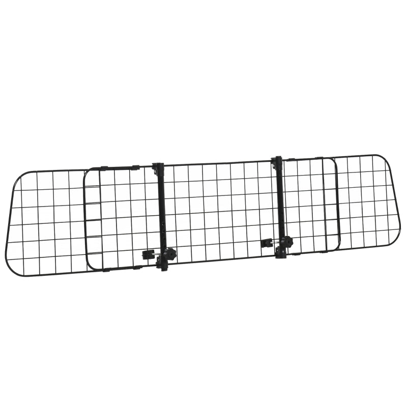 Gigab2b original image - Hundegitter Auto Universal Autoschutzgitter für Hunde mit Stufenlos Verstellbare Breite, Trenngitter für Kofferraum Hunde Autogitter Hundeschutzgitter Schutzgitter 91-152 x 30 cm