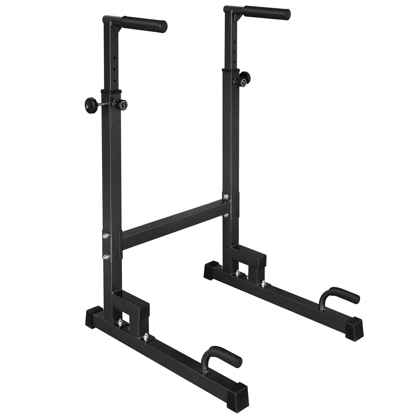 Gigab2b original image - Dip Stand, Adjustable Height Dip Station, Heavy Duty Dip Bars with Slip-Proof Grips, Multi-Functional Dip Rack with Push Up Bar Safety Connector for Tricep Dips indoor/outdoor