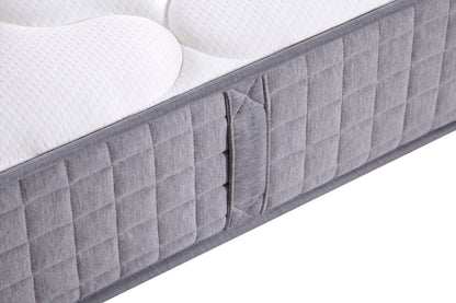 Taschenfederkernmatratze 25 cm hoch, 7-Zonen Federkernmatratze, ergonomische Matratze,Taschenfederkern Härtegrad H3, 90x200cm und vielen weiteren Größen erhältlich.