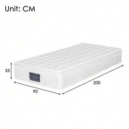 Graues Polsterbett 90x200 cm mit LED & USB-C – Jugendbett mit hydraulischem Stauraum, Metallrahmen & inkl. Matratze (Leinenbezug)