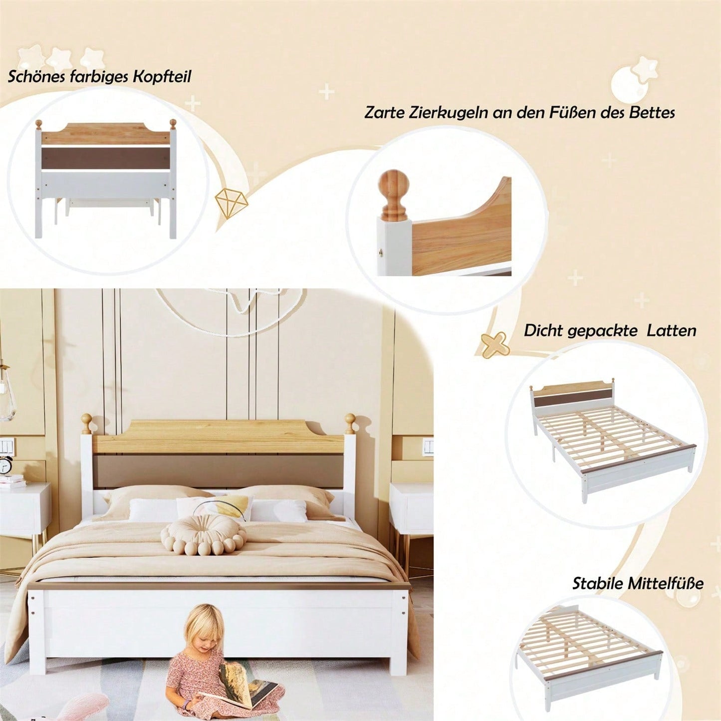 Cornici per letto