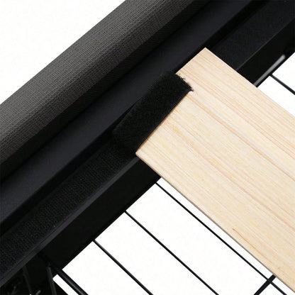 Polsterbett mit LED-Beleuchtung und 4 Schubladen,Höhenverstellbarem Kopfteil,Doppelbett 140x200cm Stauraumbetten Bettgestell, Lattenrost aus Holz, Beige