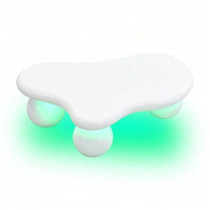 Weißer LED-Couchtisch im Wolken-Design – 16 Farben, rundes Bein, modern für Wohnzimmer & Kinderzimmer