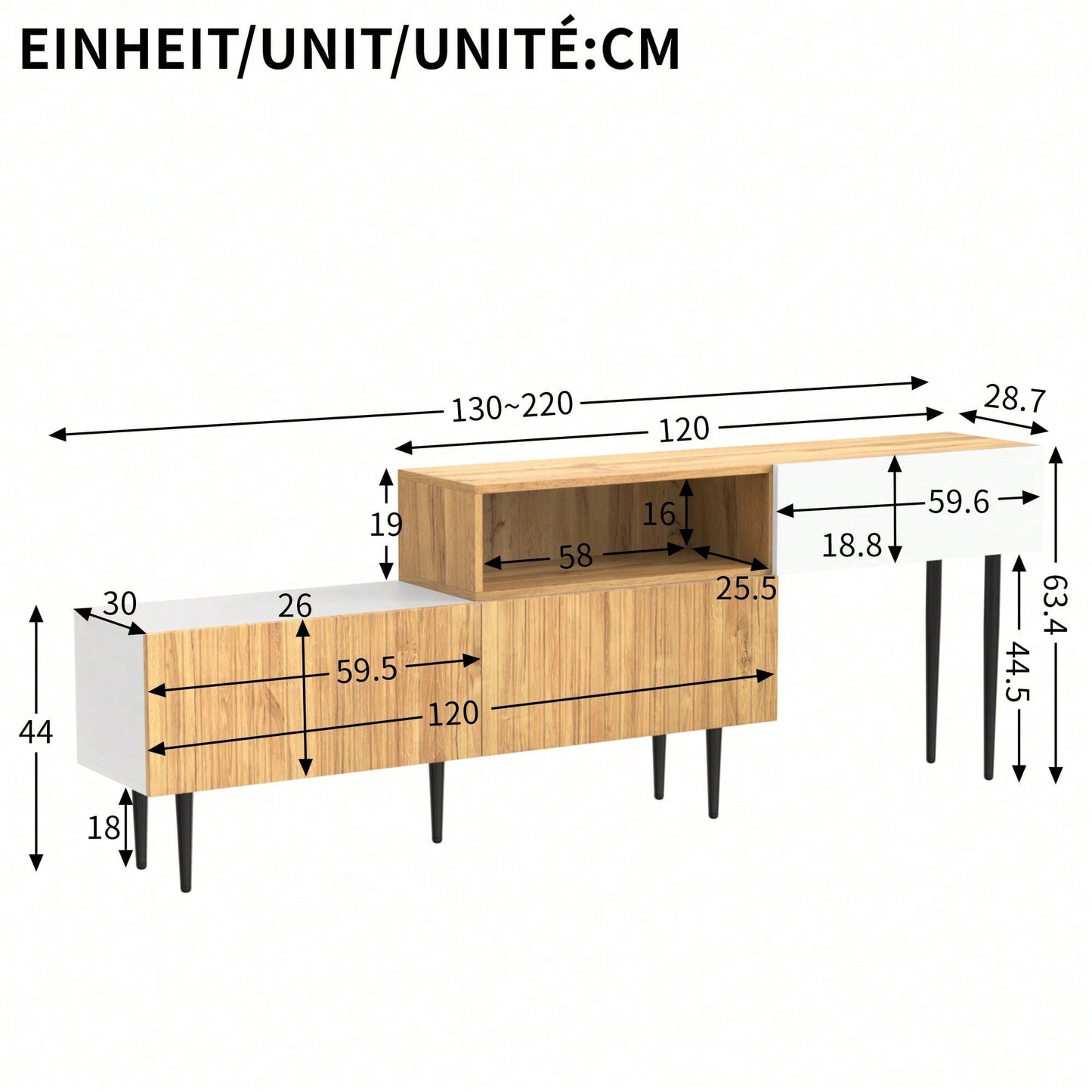 Meubles TV et centres de divertissement