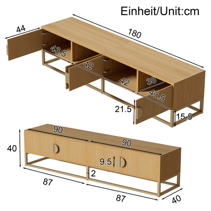 Muebles para televisión y centros de entretenimiento