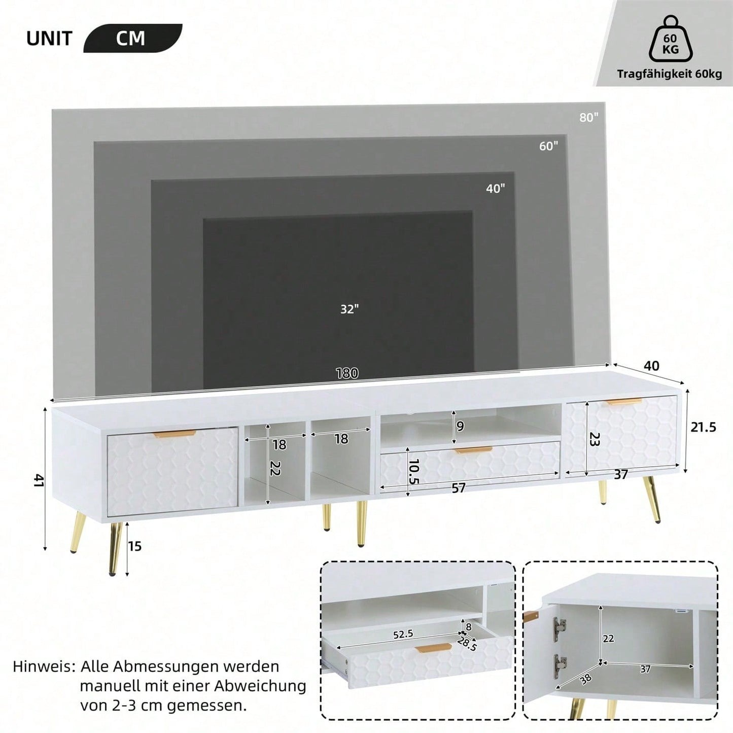 Supporti TV e Mobili Porta TV