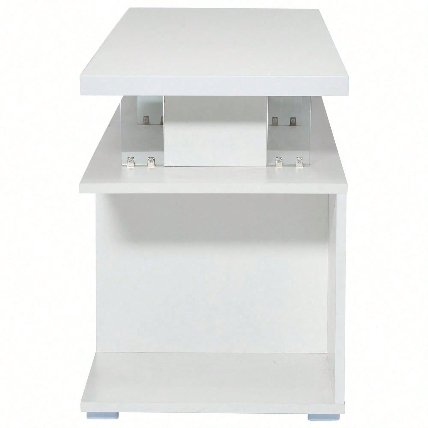 Moderner Low-Panel-Hochglanz-TV-Ständer mit LED-Beleuchtung, TV-Panel, TV-Glasschrank für 60-Zoll-Fernseher, Tische, universelle Gaming-Medienständer, Stauschränke und große Stauräume, Reinweiß Moderner Low-Panel-Hochglanz-TV-Ständer mit LED-Beleuchtung,