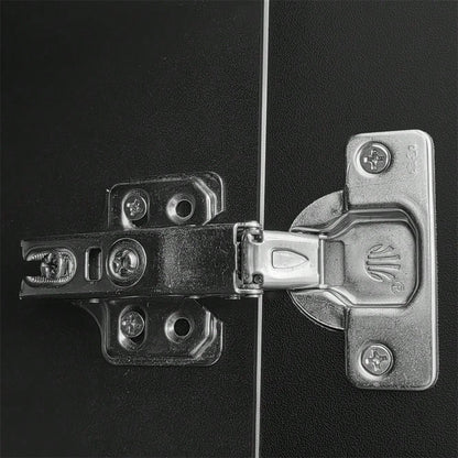 Eleganter Sideboard/Schuhschrank mit Strukturpaneelen, verstellbaren Einlegeböden und vergoldeten Verzierungen, mit Schubladen