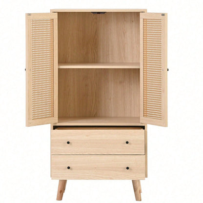 Esszimmer Wohnzimmer Sideboard Kommode Stehschrank Aufbewahrung Sideboard TV-Tisch mit Türen und Schubladen Sideboard mit großem Stauraum Breite 60 cm