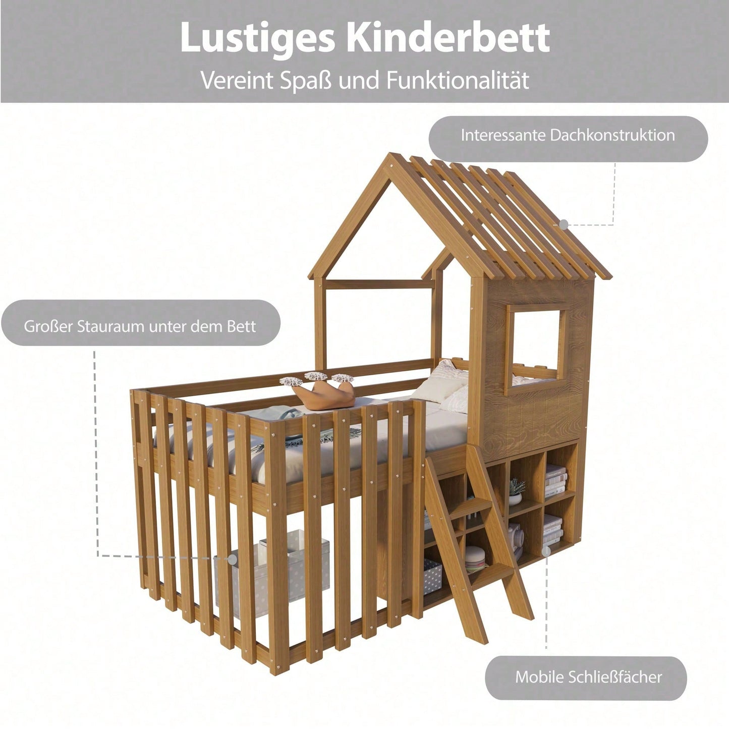 Cornici per letti per bambini, testiere e pediere