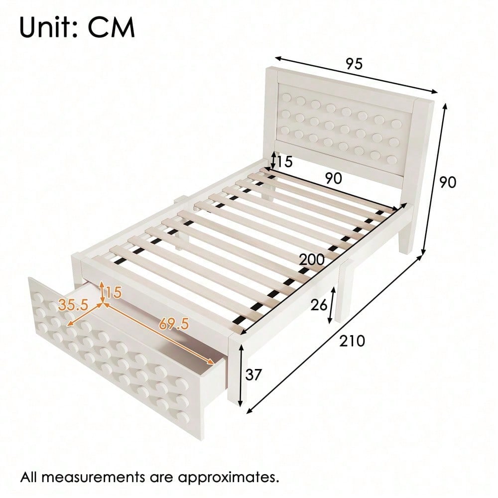 Cadres de lit pour enfants, têtes de lit et pieds de lit