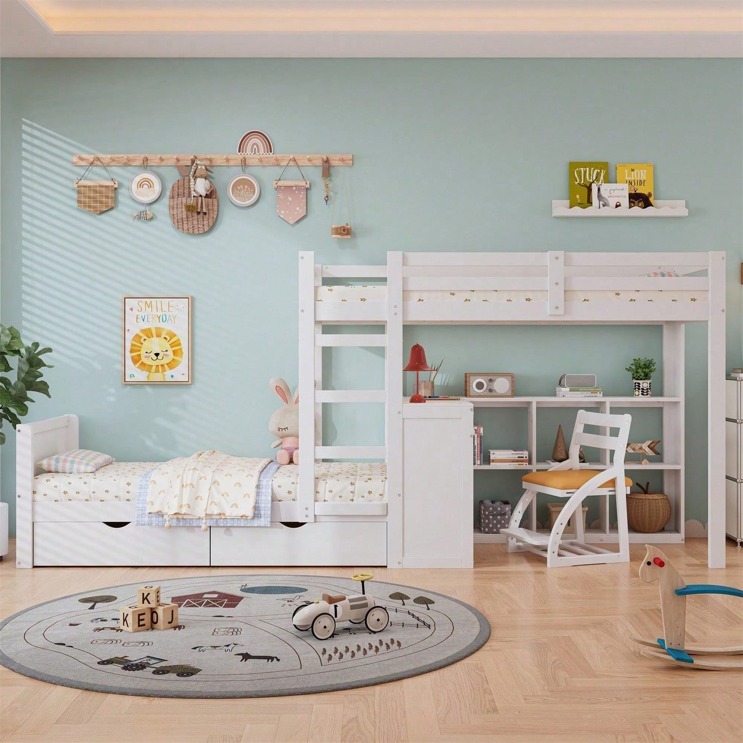 Cadres de lit pour enfants, têtes de lit et pieds de lit