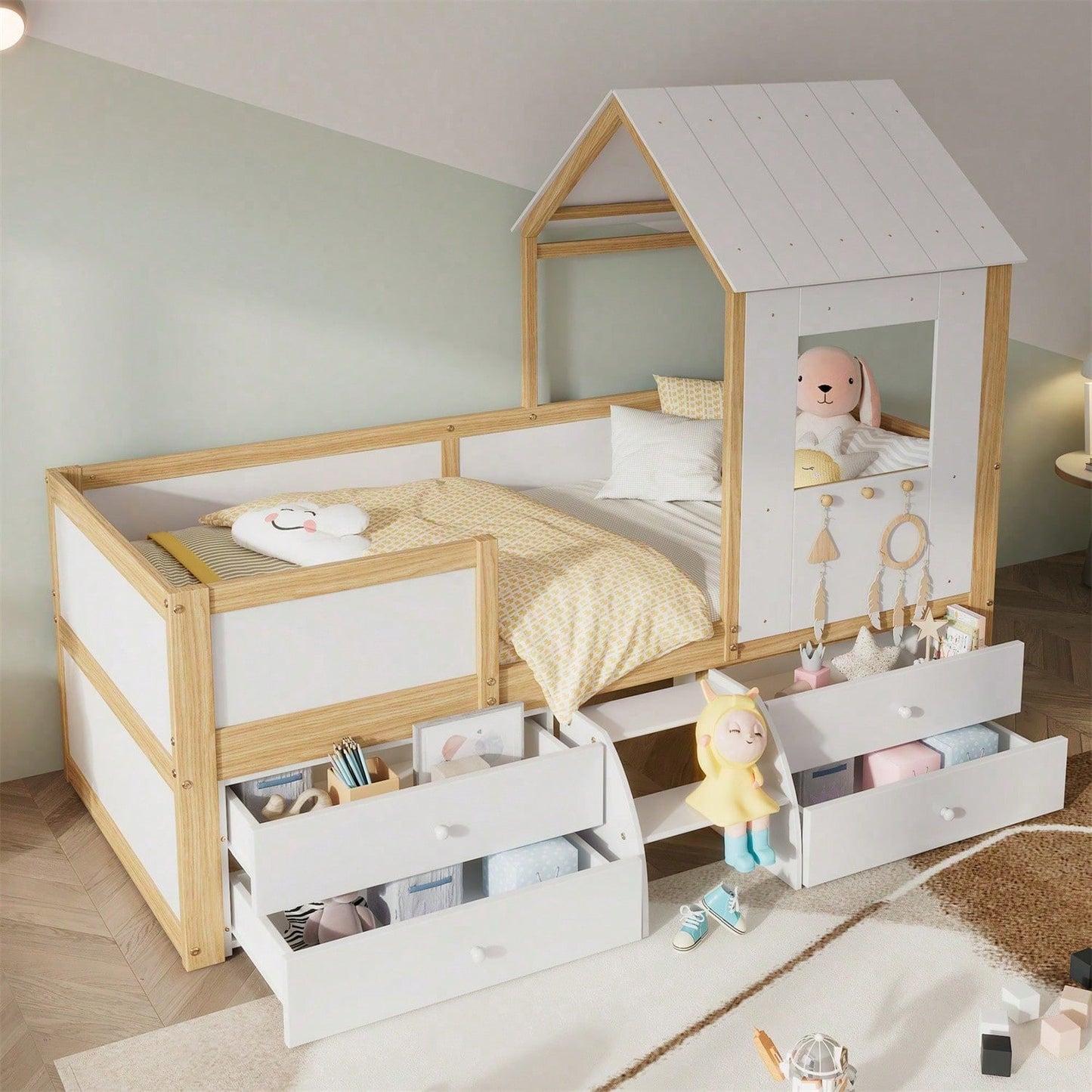 Cornici per letto, testiere e pediere per bambini