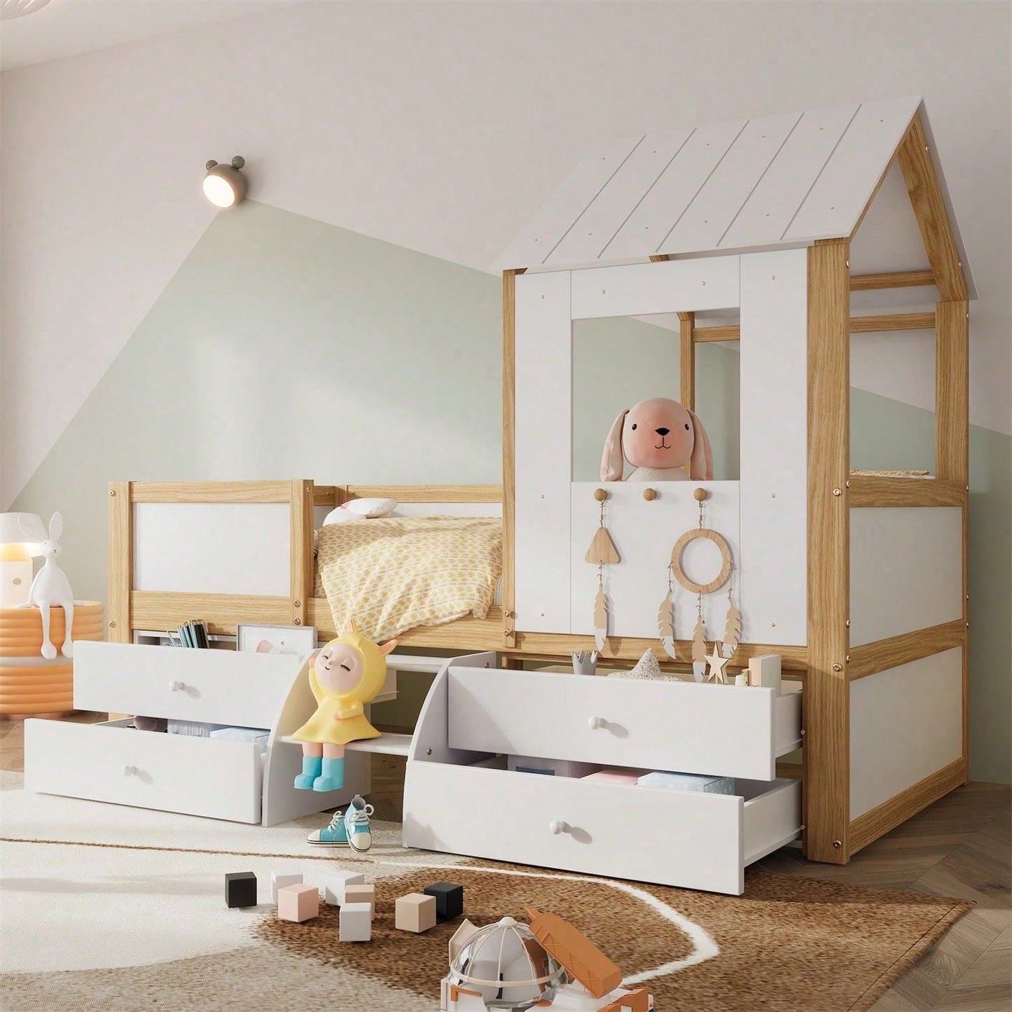 Cornici per letto, testiere e pediere per bambini