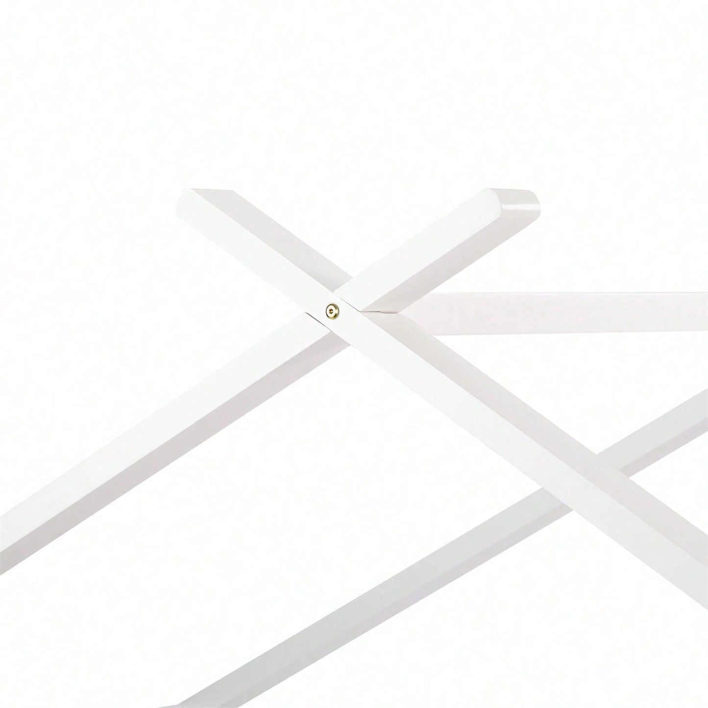 Schönes Hausbett, Kinderbett Massivholz mit Zaun und Lattenrost, Kinder- und Jugendzimmer mit Absturzsicherung, weiß (200x90 cm)