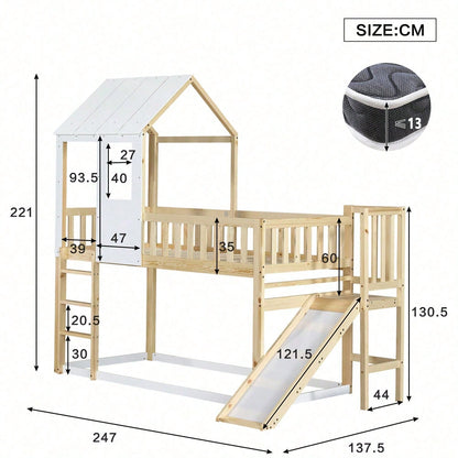 Cornici per letti per bambini, testiere e pediere