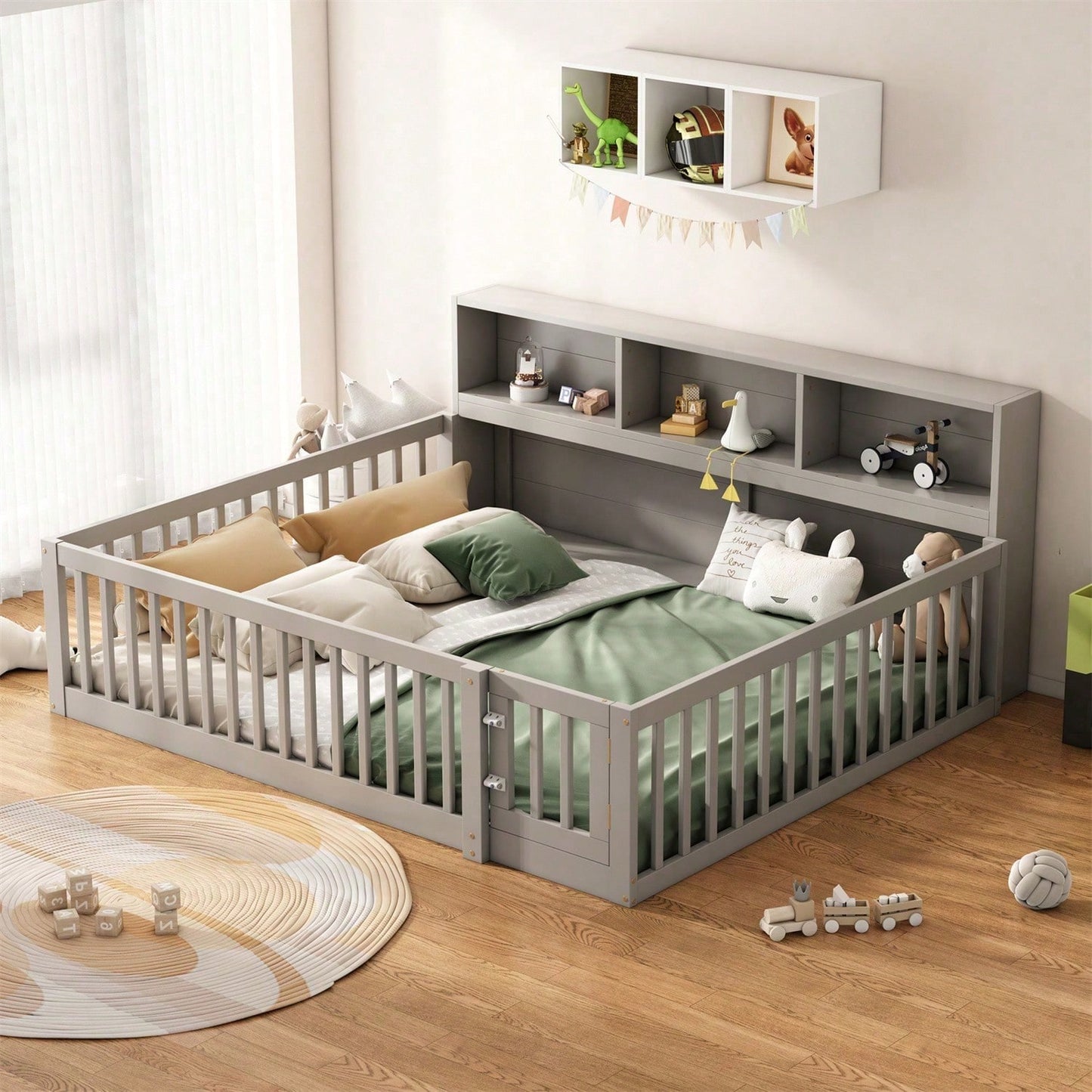 Cornici per letti per bambini, testiere e pediere