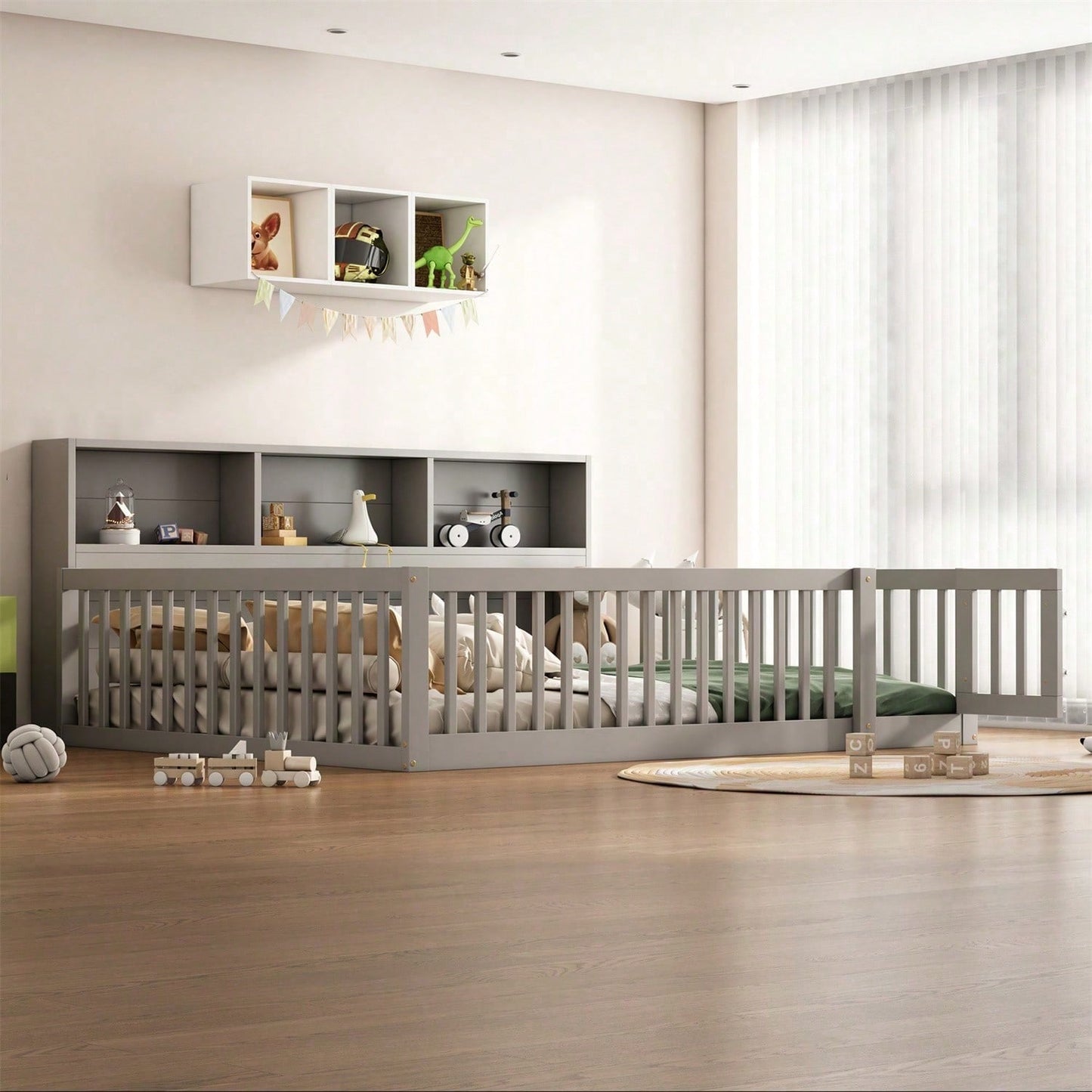 Cornici per letti per bambini, testiere e pediere