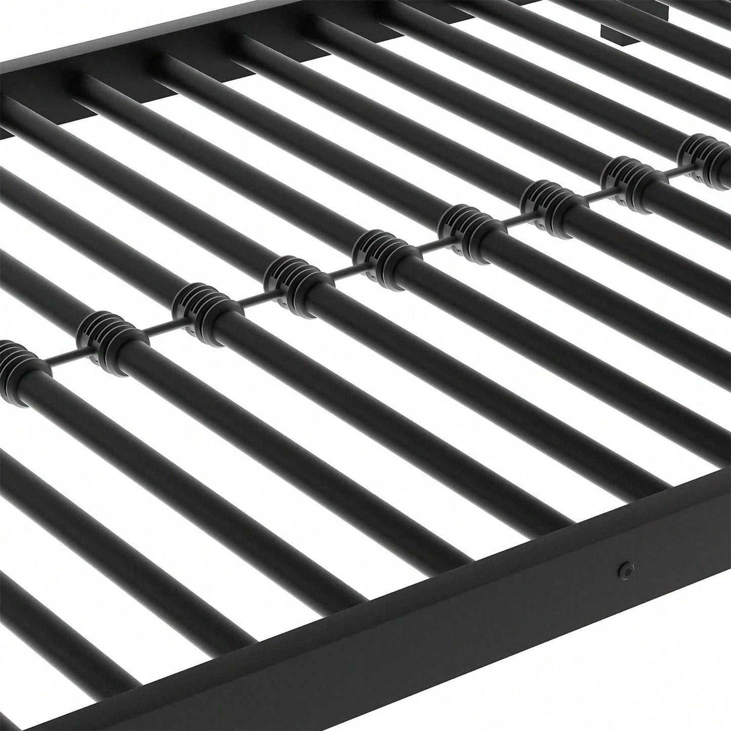 90x200cm Bettgestell Metallbett,Etagenbett,Eisenbett, Dreifach-Etagenbett für Kinder, Jugendliche und Erwachsene, Schwarz