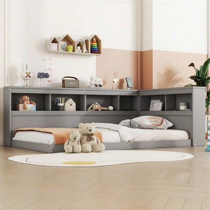Daybett, 90 x 200 cm, Schlafsofa, Tagesbett, Mit Steckdose und 2 USB-Anschlüssen, Bett mit Lattenrost (ohne Matratze), Spanplatte, Weiß