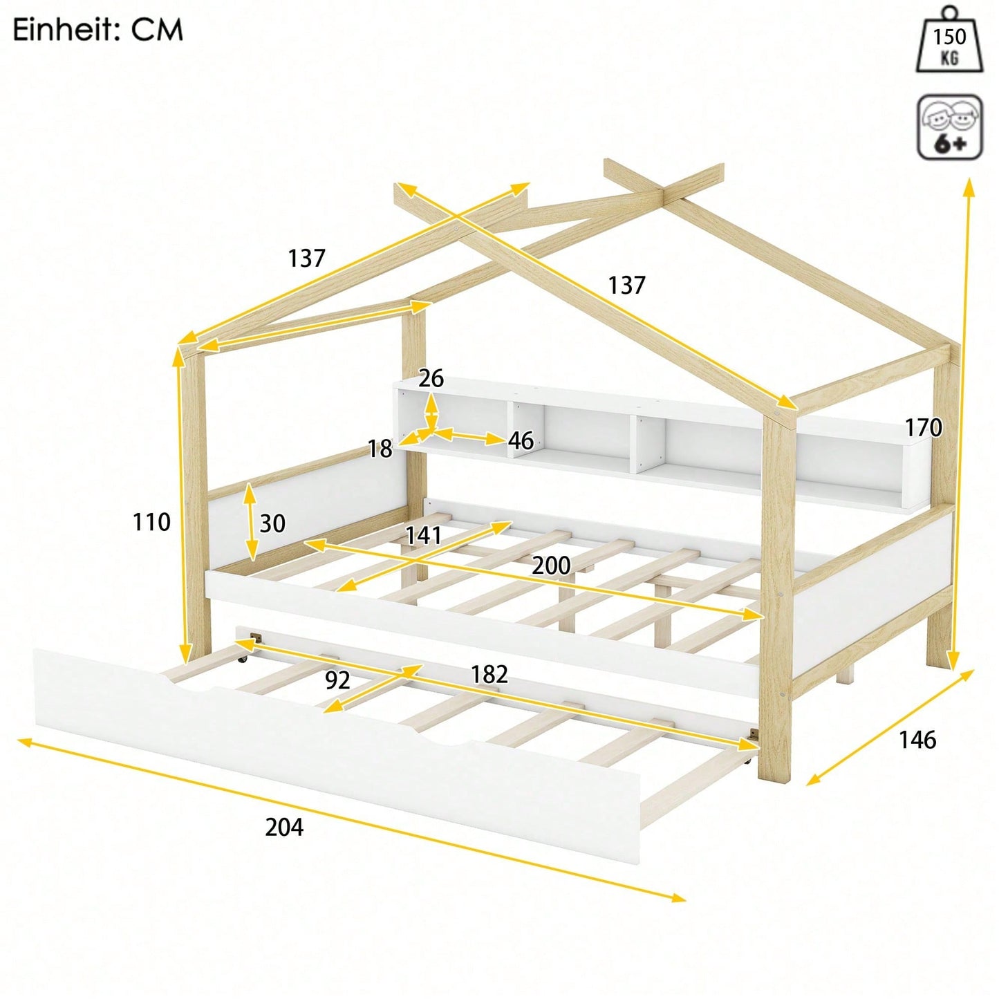 Camas, cabeceros y pies de cama para niños