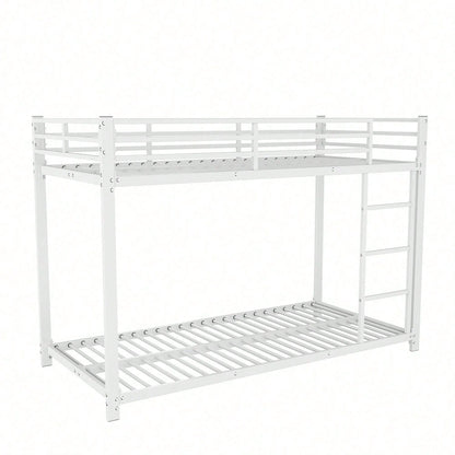 90*200 Kinderbetten, Etagenbetten, Eisenbetten, Eisenetagenbetten in klassischer Form, Weiß