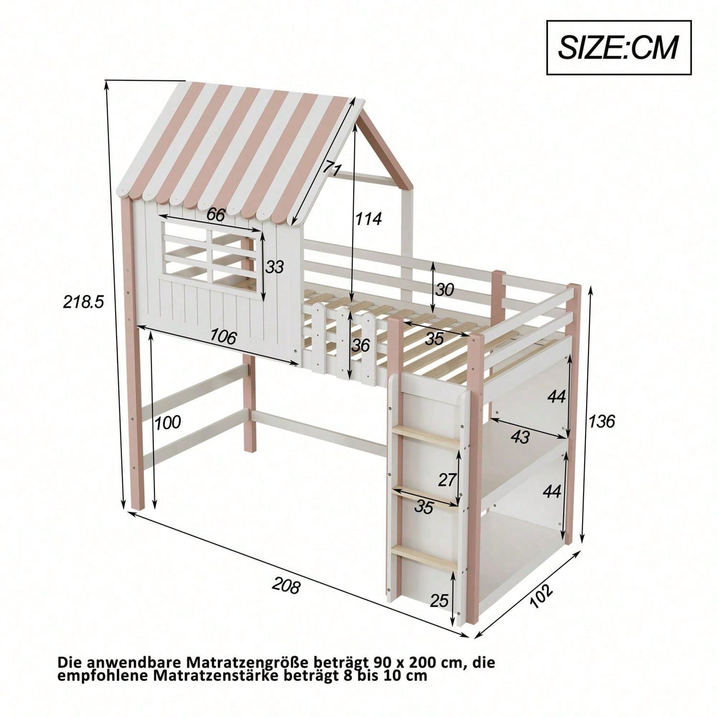 Camas, cabeceros y pies de cama para niños