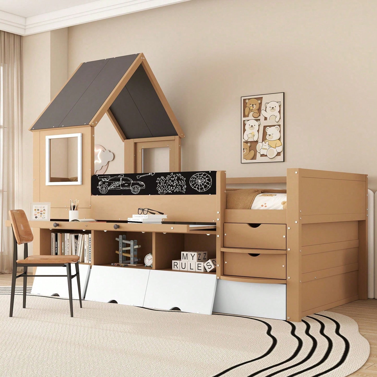 Camas, cabeceros y pies de cama para niños