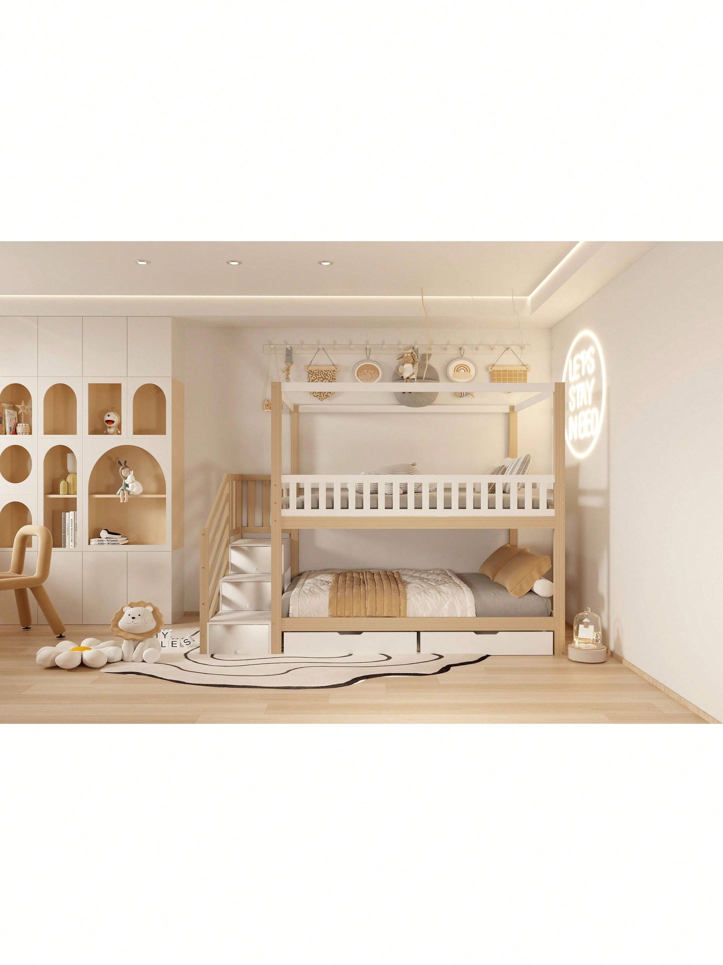 Camas, cabeceros y pies de cama para niños