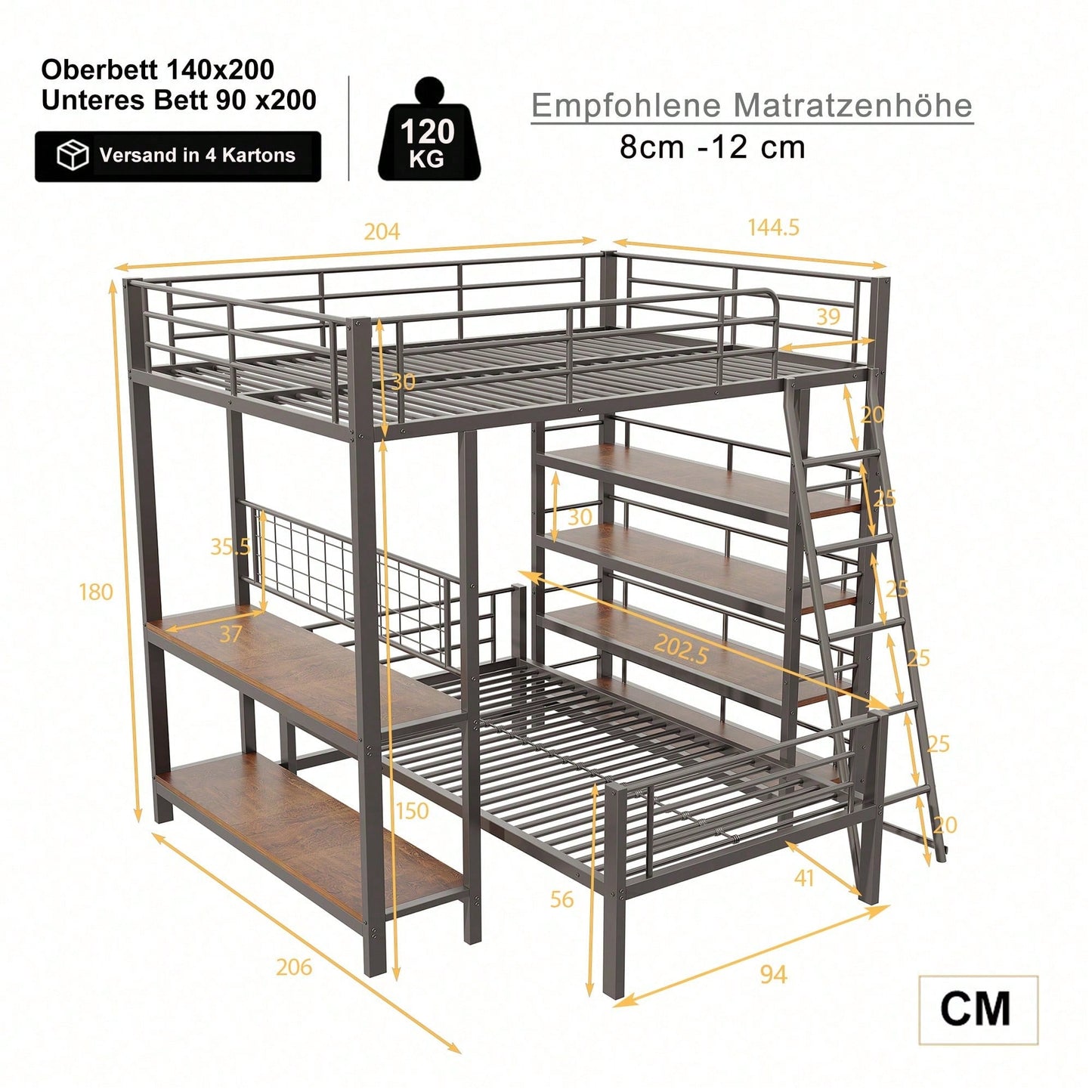 Camas, cabeceros y pies de cama para niños