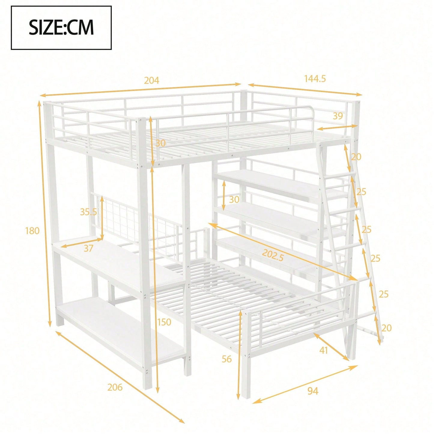 Camas, cabeceros y pies de cama para niños