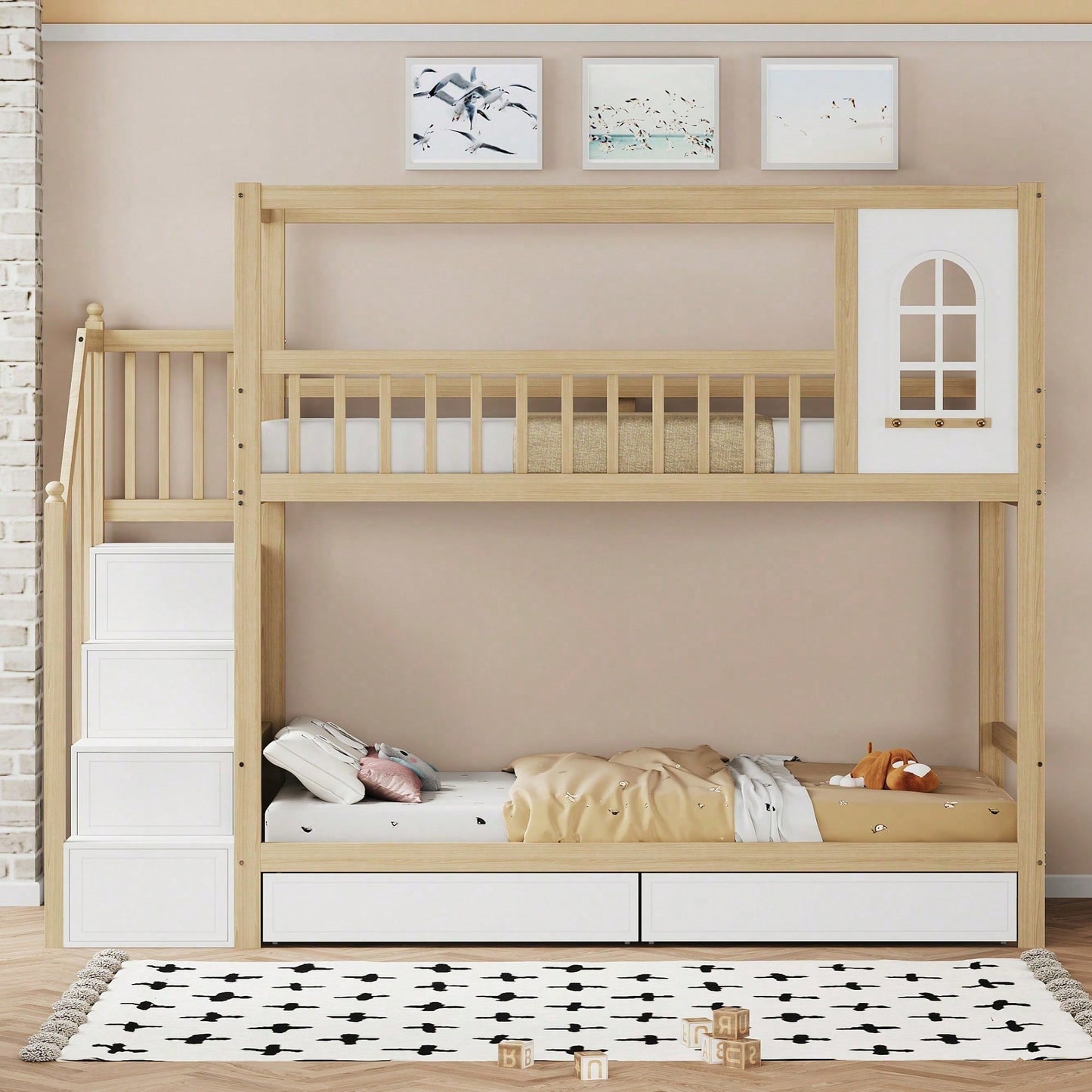 Camas, cabeceros y pies de cama para niños