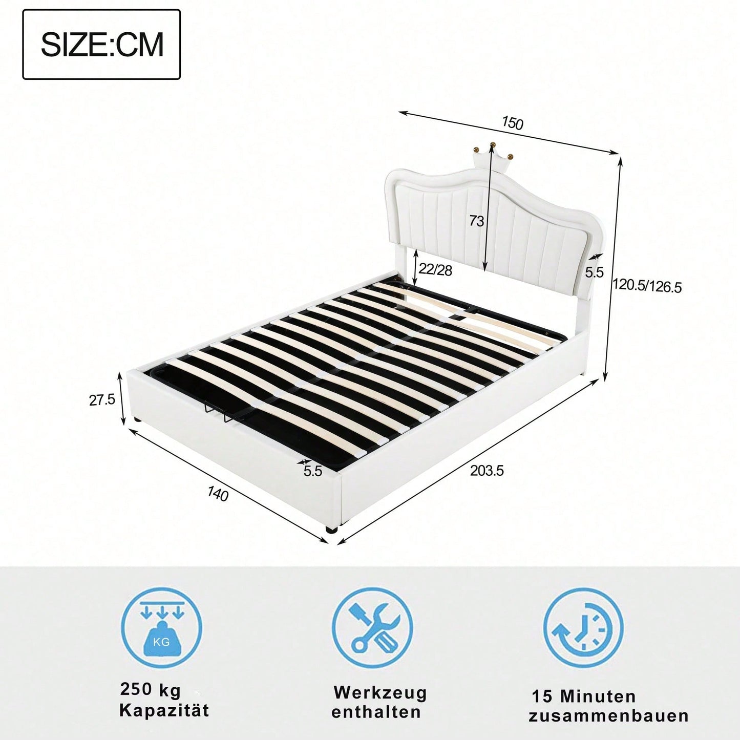 Camas, cabeceros y pies de cama para niños