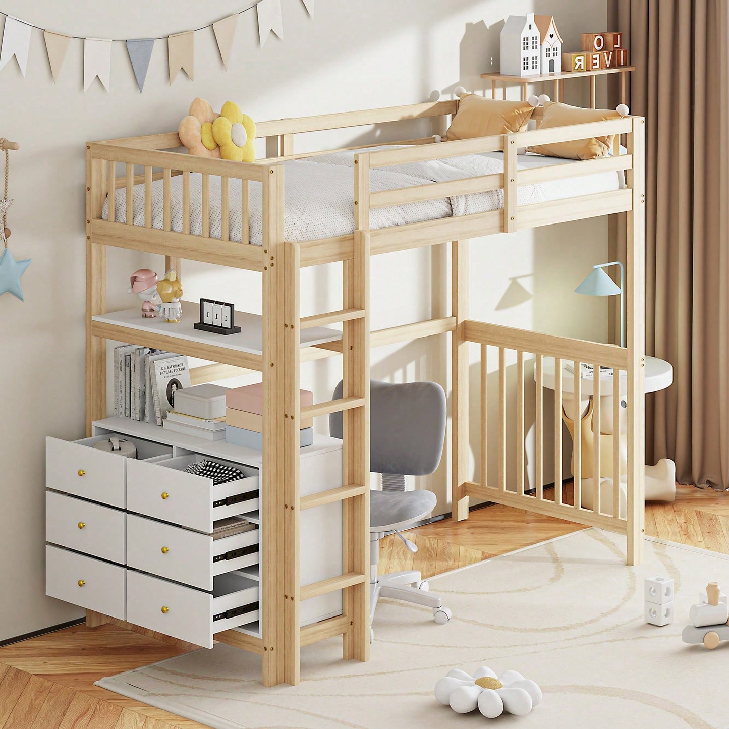 Camas, cabeceros y pies de cama para niños