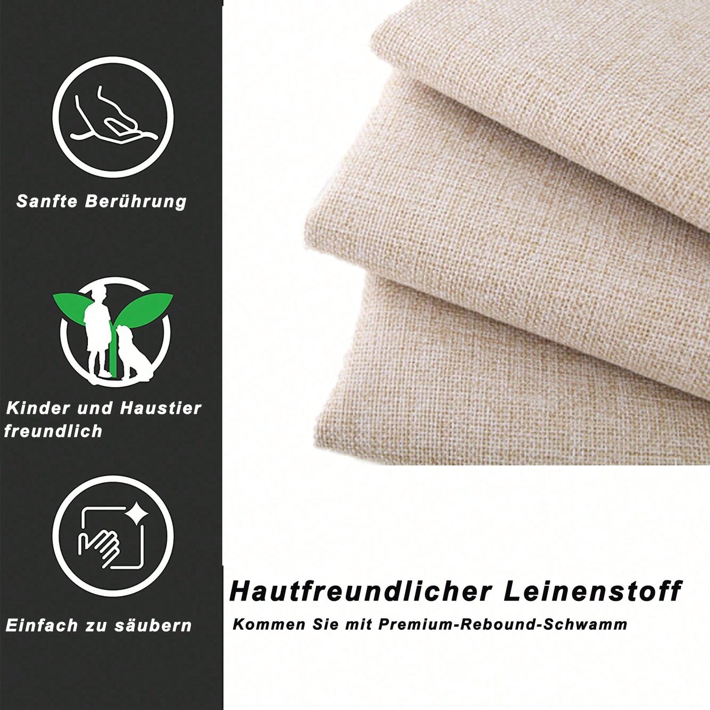 Polsterbett 90 x 200 cm mit Rollbett und Stauraumschubladen, hautfreundliche Leinenpolsterung, flaches Einzelbett, Kinderbett, Jugendbett, Gästebett (Rosa